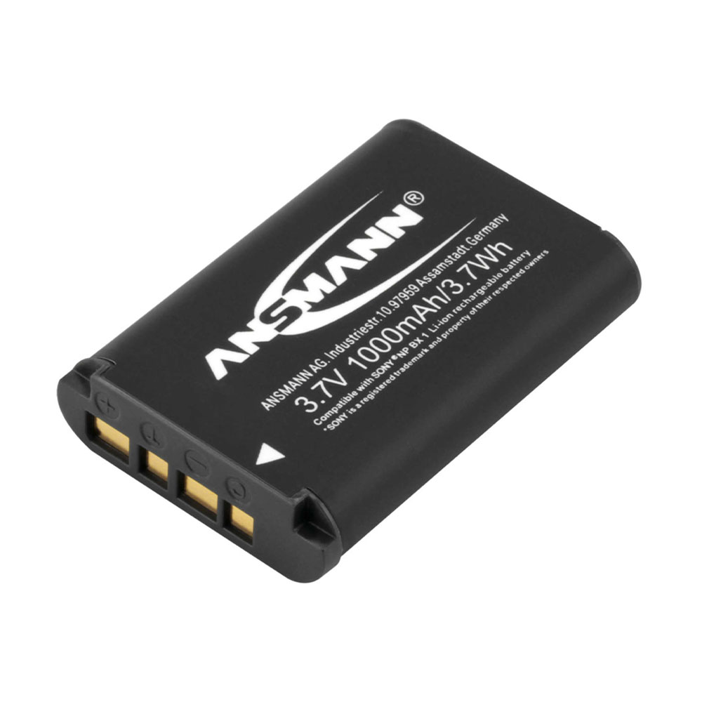 Ansmann Replacement Sony NP BX1 Battery-Pinknoise Systems